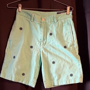 Vineyard Vines Mint Green Flat Front Shorts